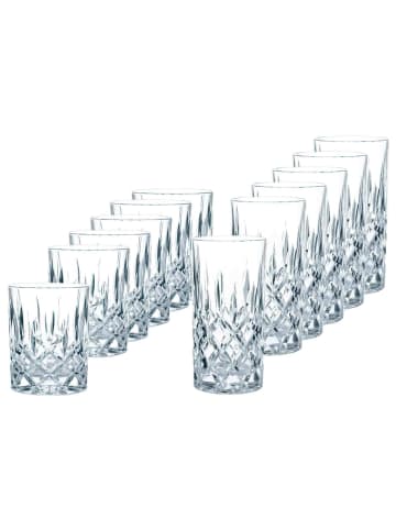 Nachtmann 12er Set Longdrink & Becher Set Noblesse in transparent