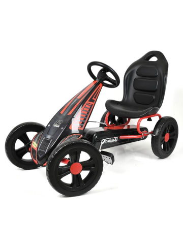 Hauck Gokart & Tretauto Cyclone mit verstellbarem in rot,schwarz