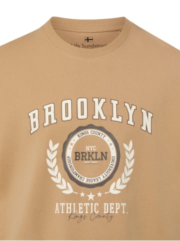 Nils Sundström T-Shirt in camel