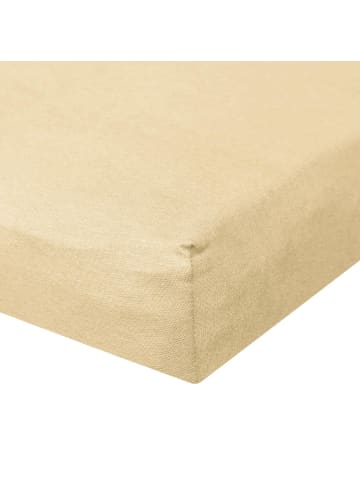 Traumschlaf Spannbettlaken De-Luxe in sand