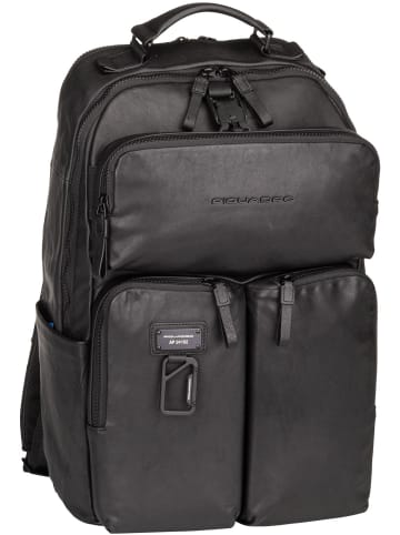 Piquadro Rucksack / Backpack Harper Backpack 5676 RFID in Nero