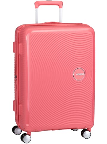 American Tourister Koffer & Trolley SoundBox Spinner 67 EXP in Sun Kissed Coral