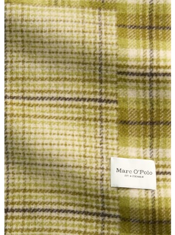 Marc O'Polo Patchwork-Schal in Medium Green