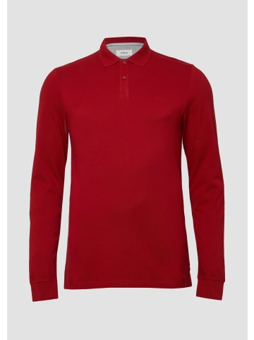 s.Oliver Polo-Shirt in 3626_rot