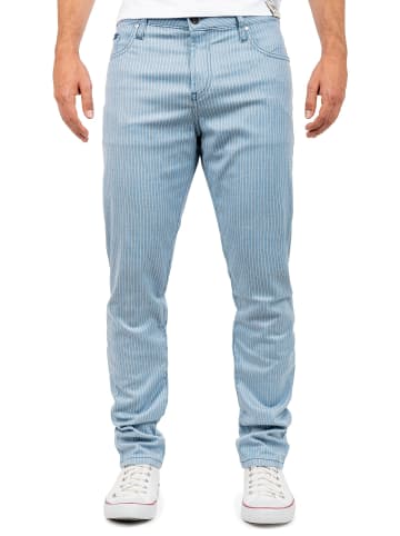 Cipo & Baxx Herren Slim Fit Hose Mid Waist in Blue