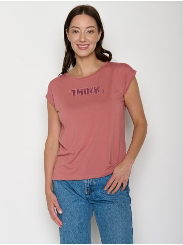 GreenBomb Timid Think Type in Dark Rose