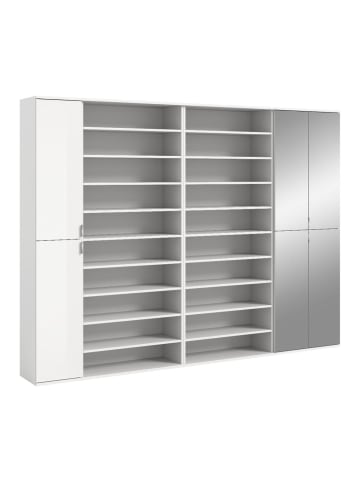 ebuy24 Garderobenmöbel ProjektX Weiß 232 x 34 cm