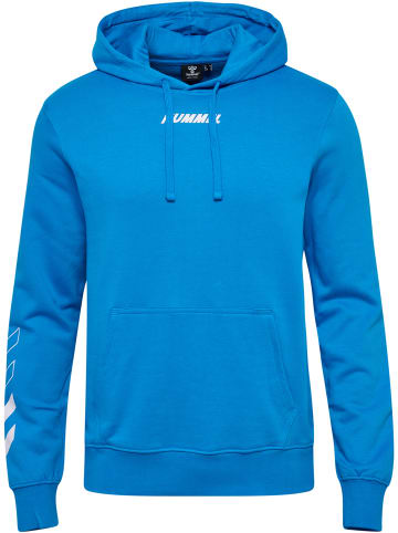 Hummel Verstellbare Taille Kapuzenpullover Hmlelemental in INDIGO BUNTING