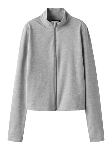 name it Strickjacke in Light Grey Melange