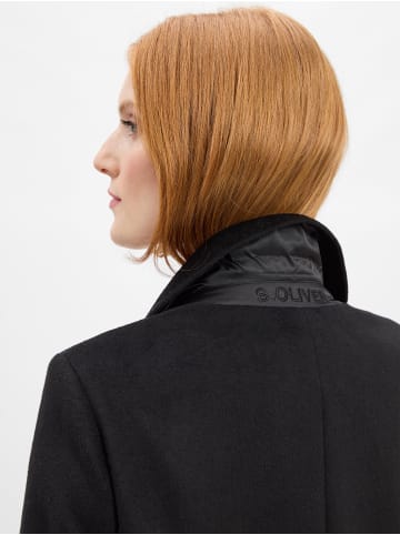 s.Oliver Mantel in schwarz