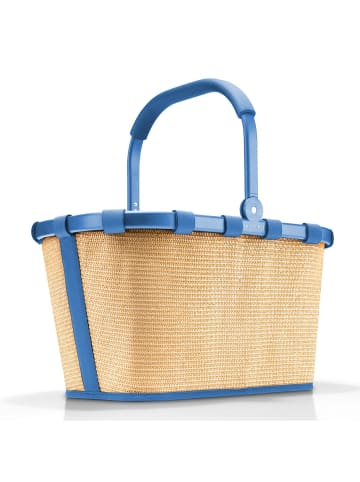 Reisenthel Carrybag Shopper Tasche 48 cm in raffia blue