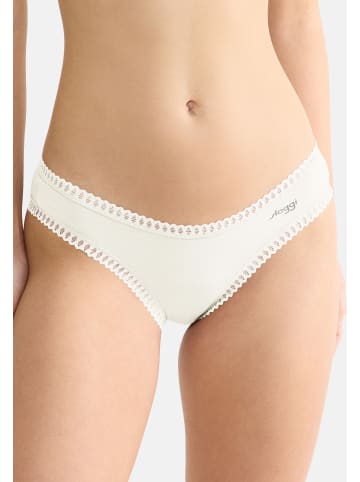 Sloggi Mini Slip GO Crush in Creme / braun