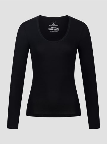 Erlich Textil  LIGHT TOUCH LONGSLEEVE in schwarz
