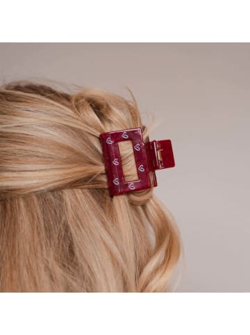 Claide Haarspangen und -clips Valentine  in  Dunkelrot