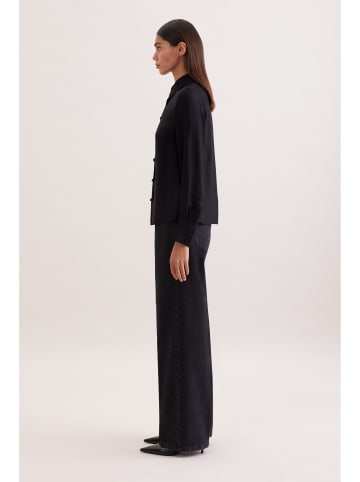 Seidensticker Hemdbluse Relaxed in Schwarz