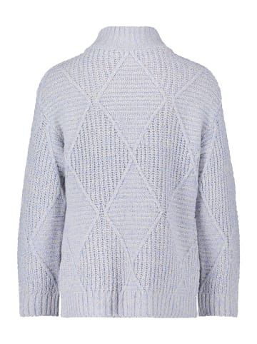 Betty Barclay Grobstrick-Pullover mit Struktur in Light Blue Melange