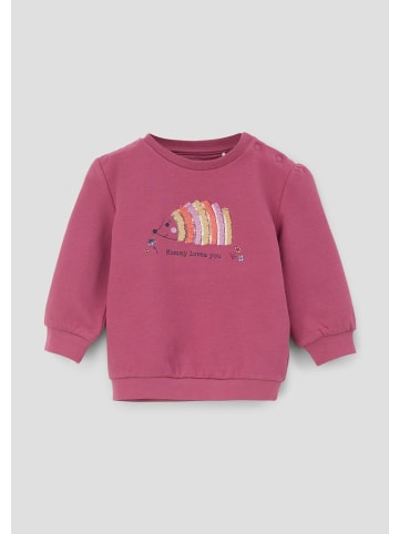 s.Oliver Sweatshirt langarm in Pink