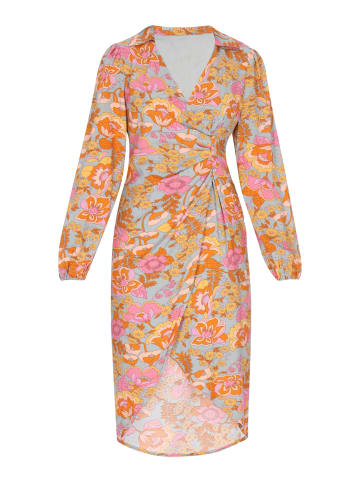 VIRITA Women Dress in Stone Grey Multicolor