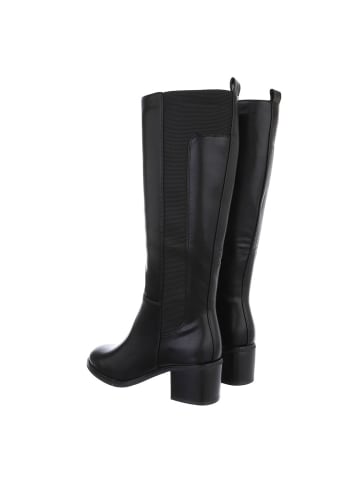 Ital-Design Stiefel in Schwarz