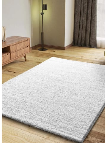 Atticgo Hochflor-Teppich ATLAS in weiß