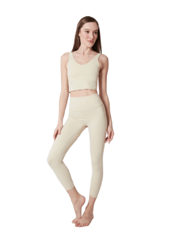 Onamaste Legging Mantra in Creme