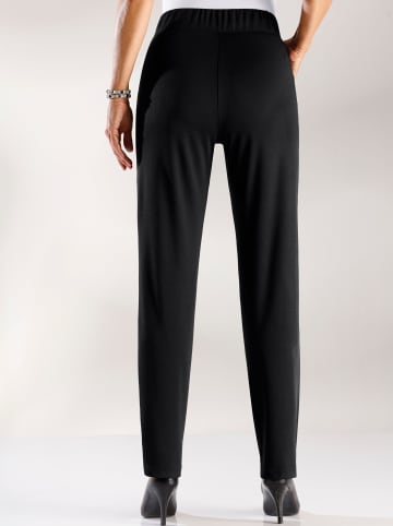 Sieh an! Jersey-Hose in schwarz