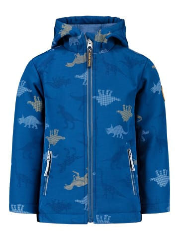 Salt and Pepper  Softshelljacke AOP Dino in denim blue