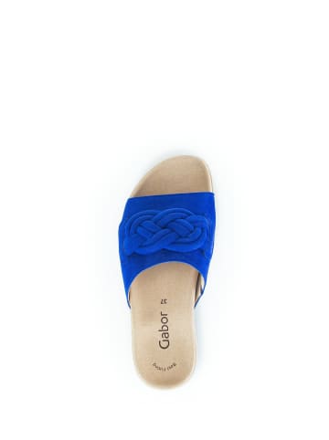 Gabor Fashion Pantolette in blau