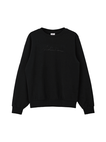 s.Oliver Sweatshirt langarm in Schwarz