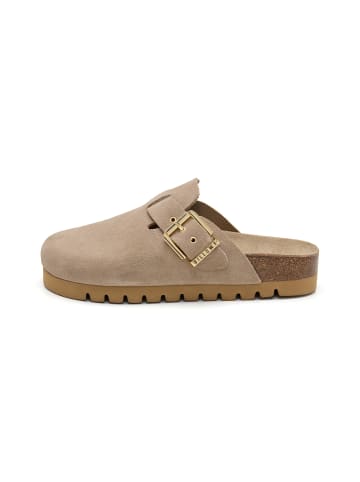 Pantoletten  in beige