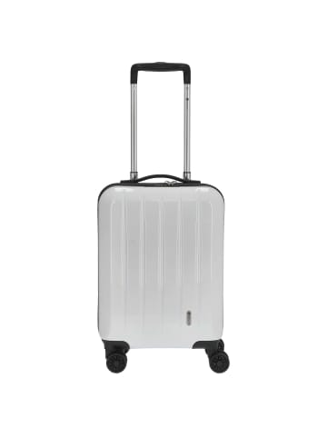 Check.In London 2.0 - 4-Rollen-Trolley 50 cm (orange) in weiss