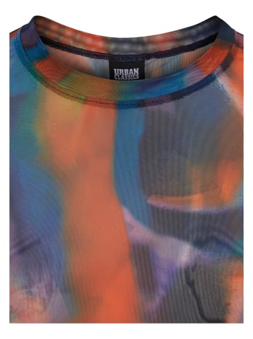 Urban Classics Urban Classics Damen Ladies AOP Mesh Longsleeve in multicolorreflection