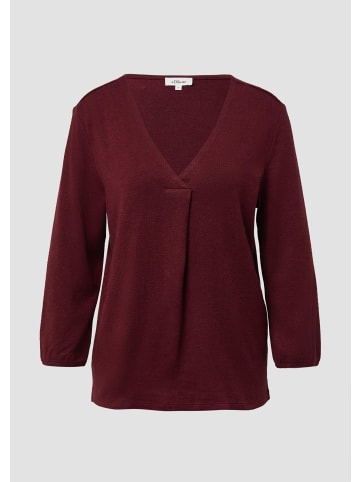 s.Oliver T-Shirt in 39W8_bordeaux