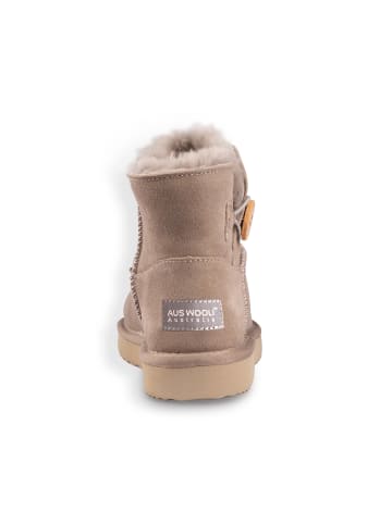 Aus Wooli Stiefel Cabarita in Light Grey