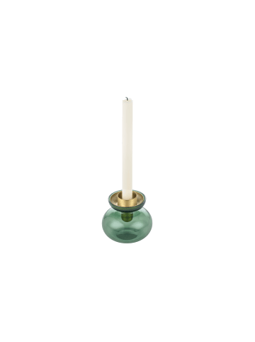 Zone Denmark Vase/Kerzenleuchter Vase/Kerzenleuchter in Moss Green/Brass