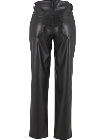 Urban Classics Trousers - Leather - Faux Leather in black