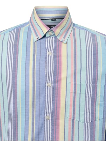 Nils Sundström Hemd in mehrfarbig blau - 0003