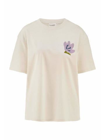 Hessnatur Print T-Shirt Oversize in natur
