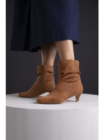 Aniston SHOES Stiefelette in cognacfarben