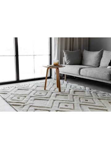 ebuy24 Teppich Dahlia Weiß 160 x 230 cm
