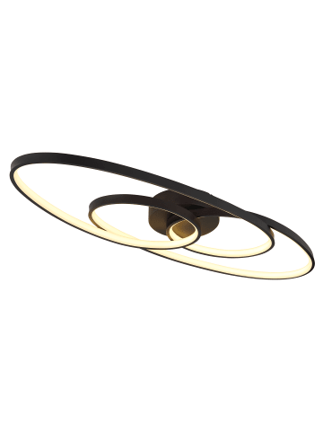 Globo lighting Deckenleuchte "SPIRA" in black