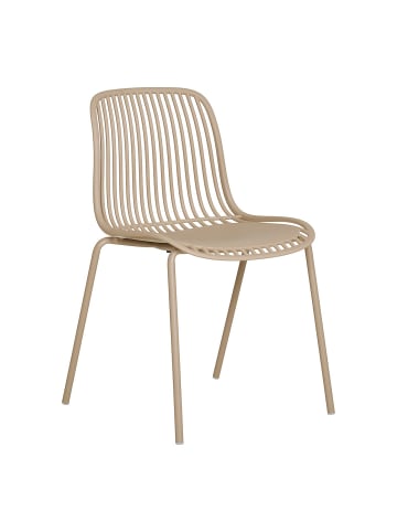 ebuy24 Gartenstuhl Branson Sandfarbe 4er Set