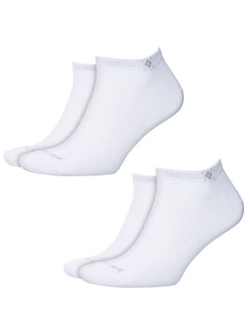 Burlington Socken 4er Pack in Weiß