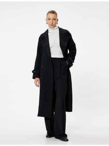 KOTON Trenchcoat in Schwarz