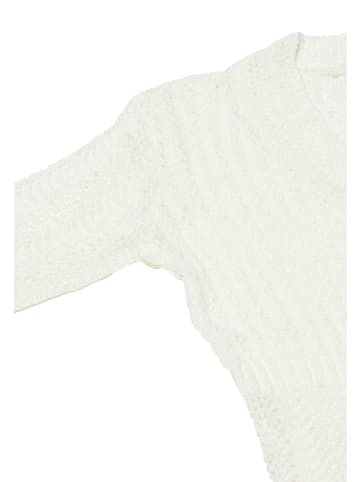 celocia Damen Strickjacke in Wollweiss