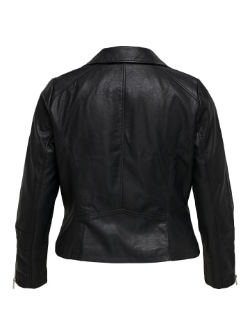 ONLY Carmakoma Kunstlederjacke in Black 1