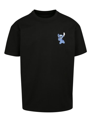 F4NT4STIC Heavy Oversize T-Shirt Disney Lilo And Stitch Stitch Backside in schwarz