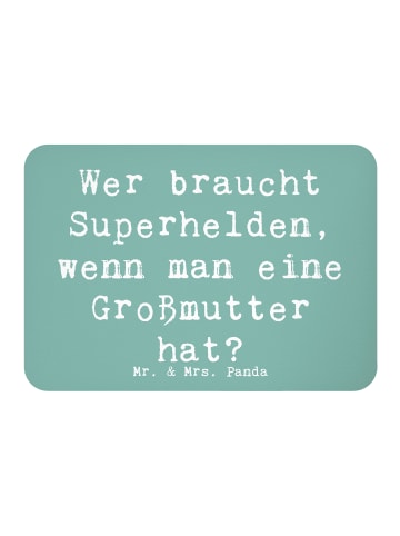 Mr. & Mrs. Panda Kühlschrankmagnet Spruch Großmutter Liebe mit S... in Meeresbrise
