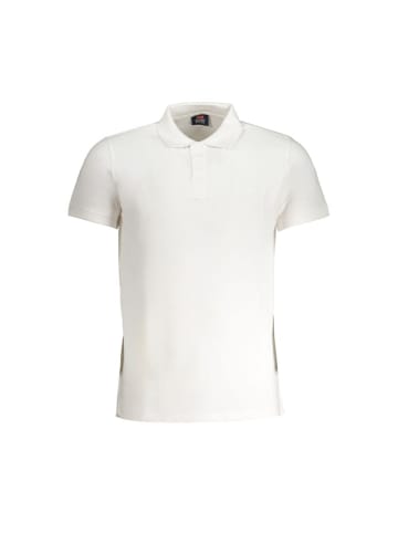 NORWAY 1963 Weiß Baumwolle Herren Polo Hemd