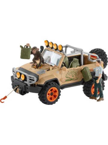 Schleich Spielfigur Wild Life Geländewagen mit Seilwinde, 3-12 Jahre